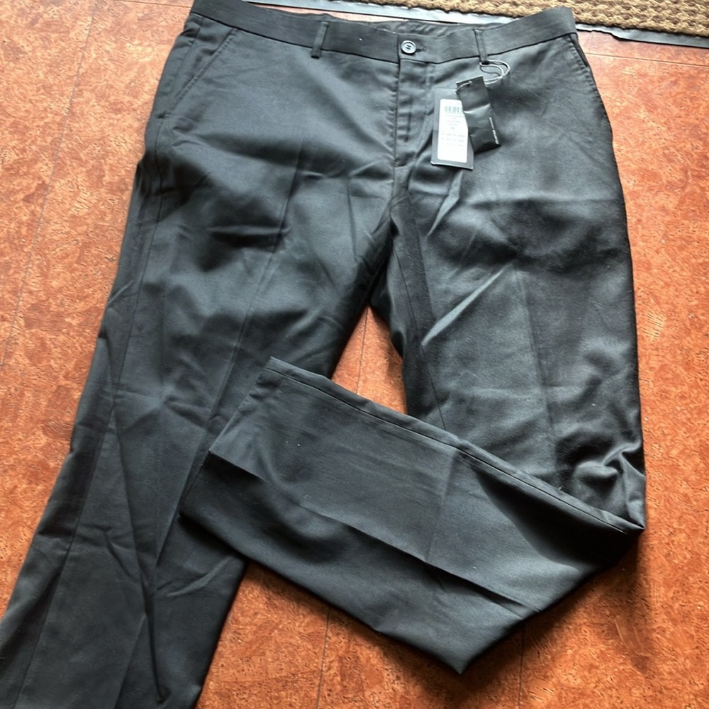 Classic Black Men's Dress Pants
